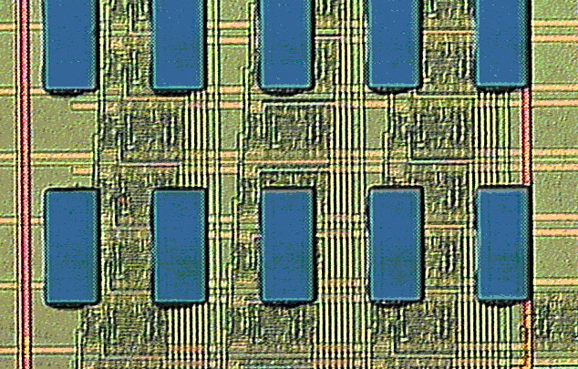 Field-programmable Opto-Electronic IC; CMOS substrate with GaAs optical IO