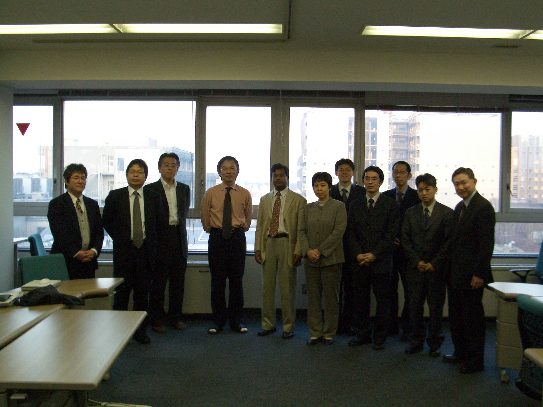 Me and my colleagues at Uni Tokyo